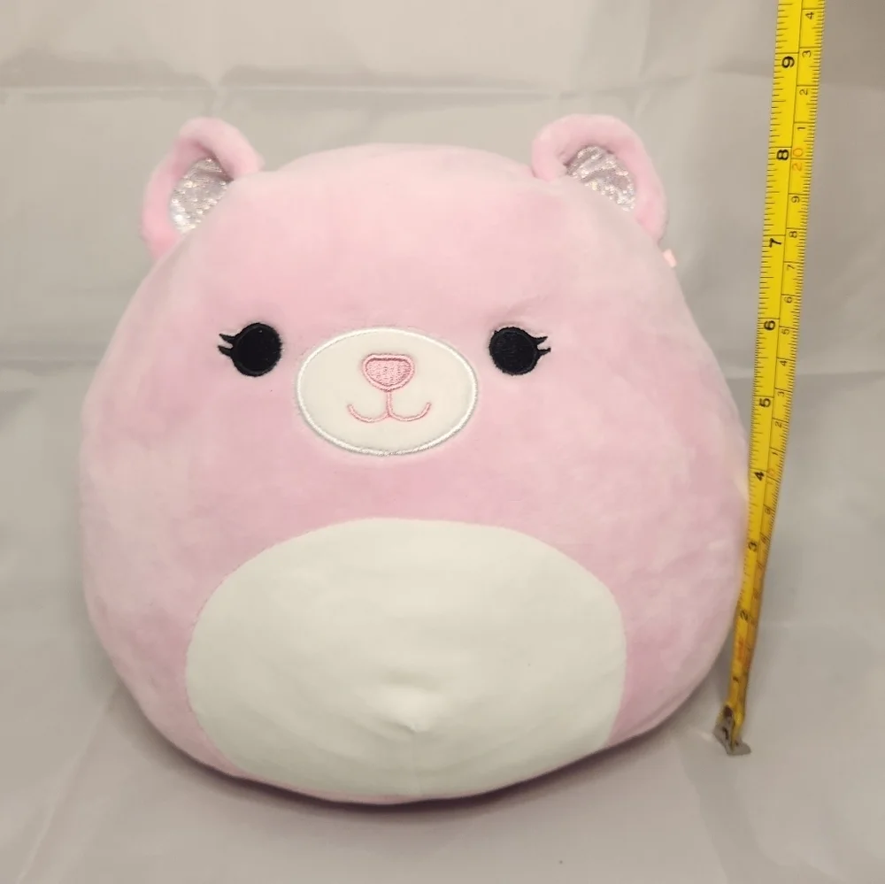 8” Kellytoy Squishmallow Zaya the Pink Bear Plush Stuffed Animal